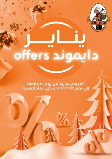 Egypt - Cairo Gomla Market offers in D4D Online. January Diamond. . Till 22nd January