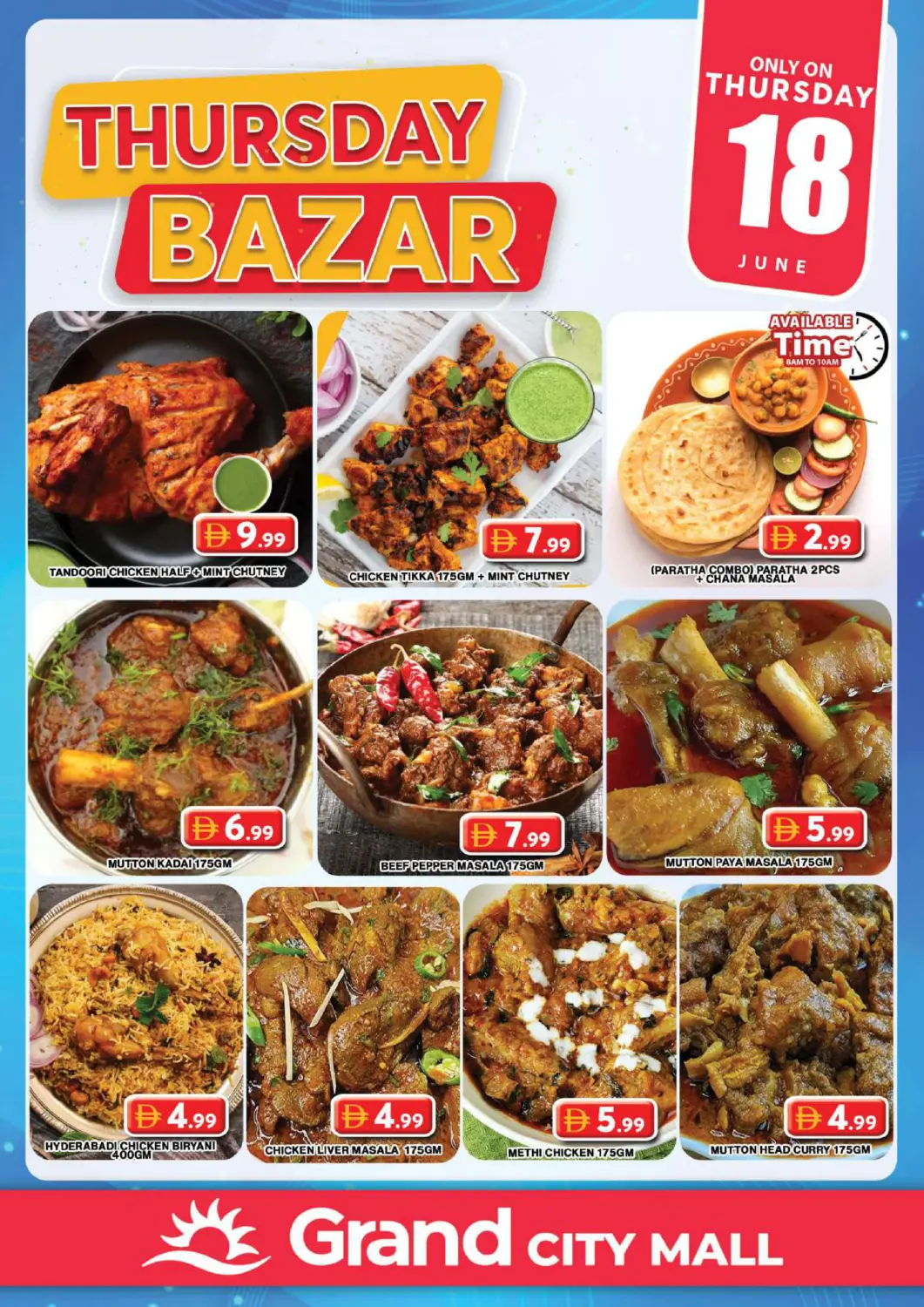 UAE - Dubai Grand Hyper Market offers in D4D Online. City Mall -Dubai. . Only On 18th June