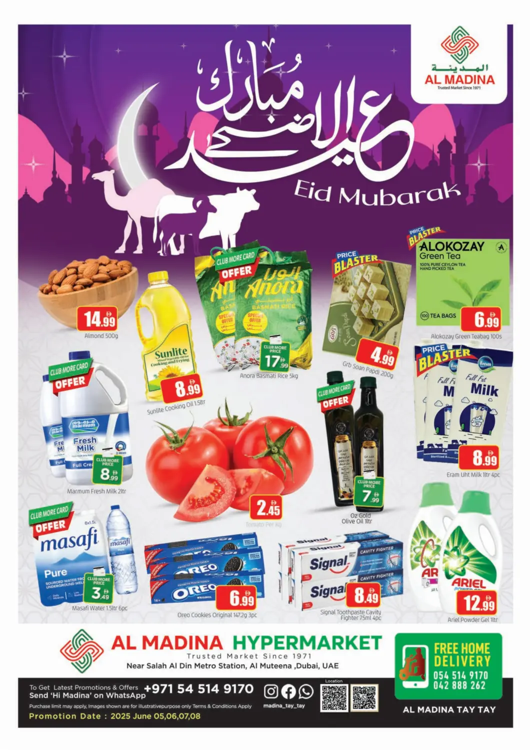 UAE - Dubai AL MADINA (Dubai) offers in D4D Online. Muteena, Deira. . Till 8th June