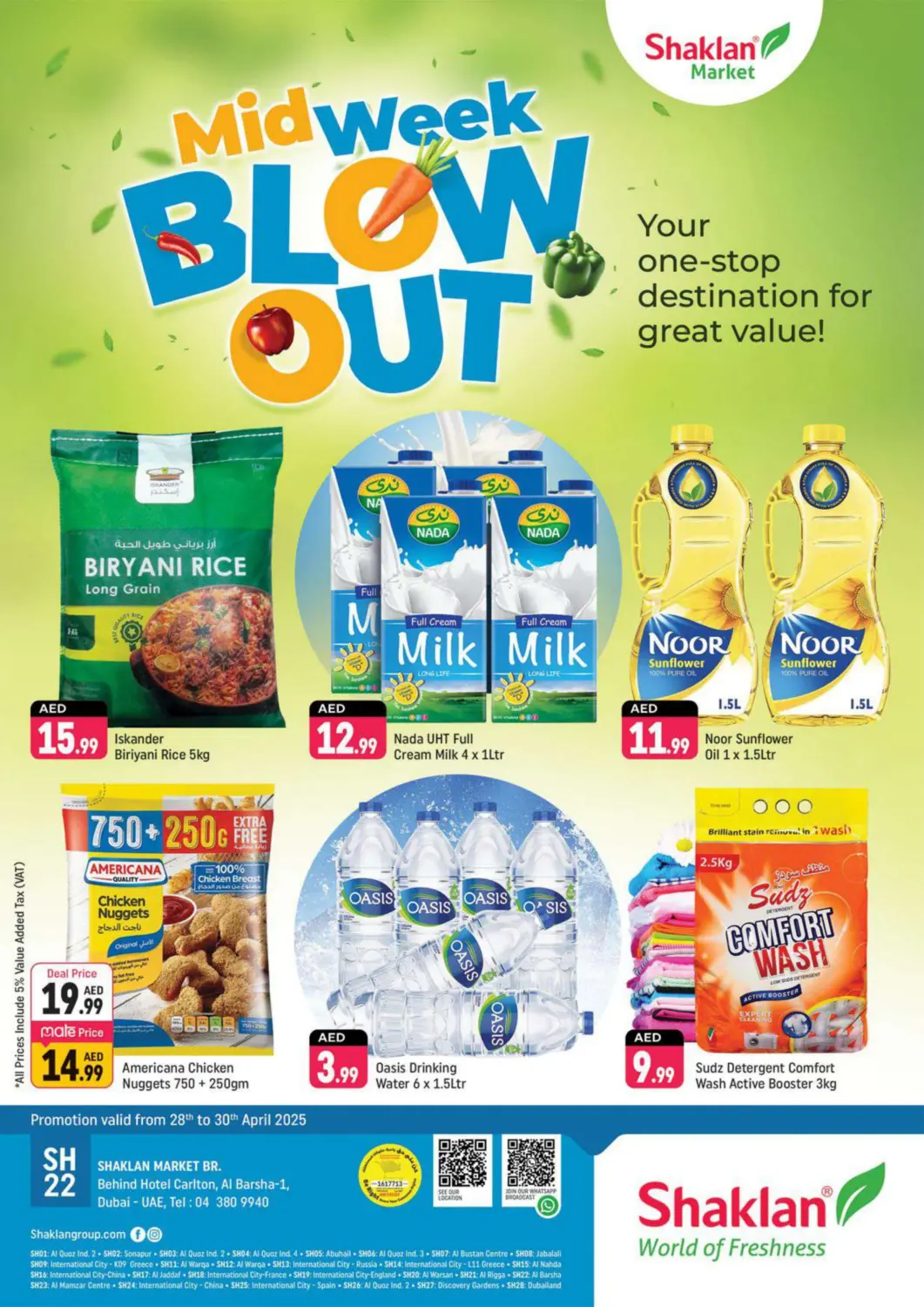 UAE - Dubai Shaklan  offers in D4D Online. Al Barsha 1 - Dubai. . Till 30th April