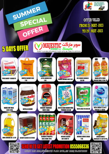 UAE - Abu Dhabi Majestic Supermarket offers in D4D Online. Summer Special Offer. . Till 29th May