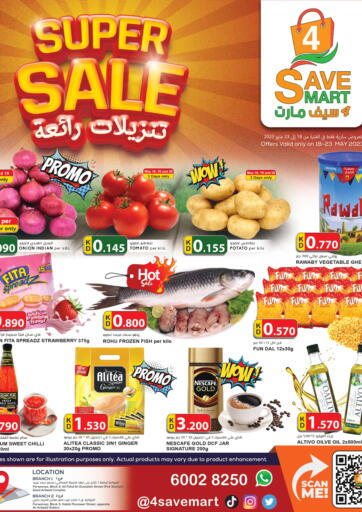 Kuwait - Kuwait City 4 Save Mart offers in D4D Online. Super Sale. . Till 23rd May
