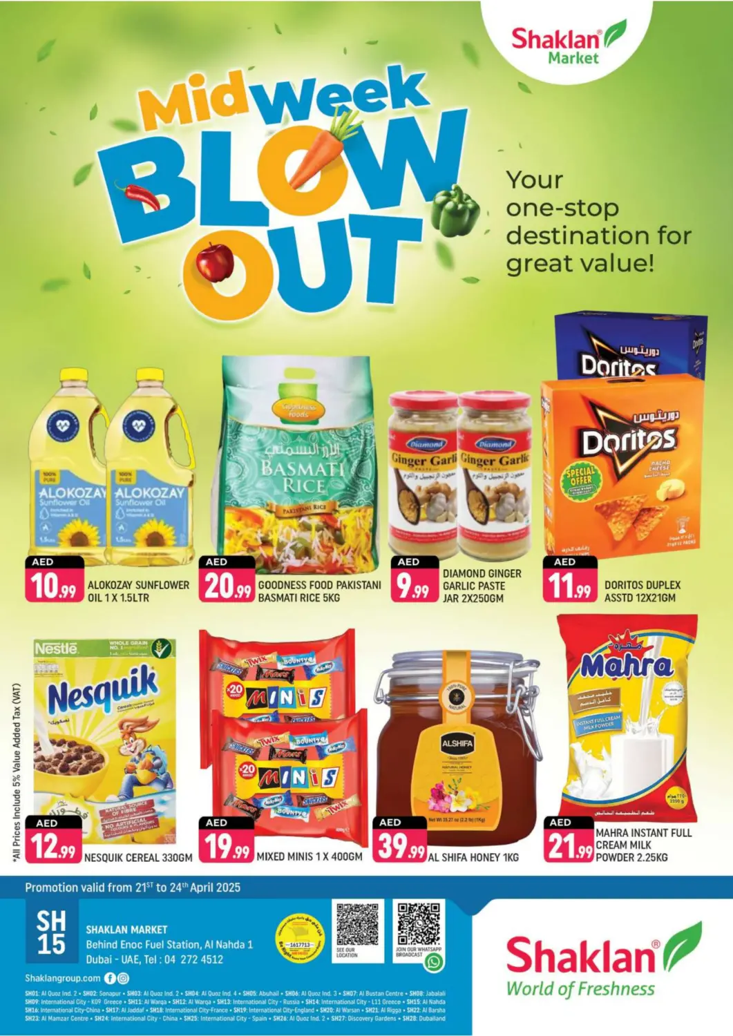 UAE - Dubai Shaklan  offers in D4D Online. Al Nahda 1 - Dubai. . Till 24th April