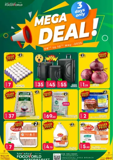 Food World Hypermarket - Mega Deal in Qatar Offers - Qatar Mega Deal