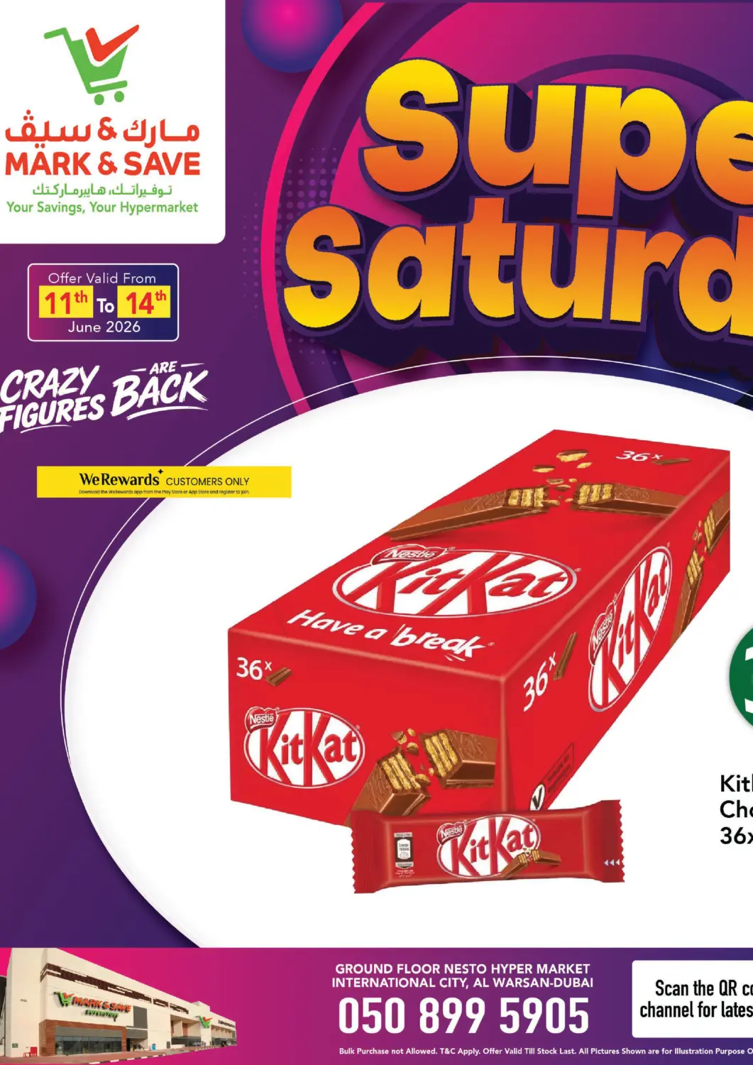 UAE - Dubai Mark & Save offers in D4D Online. Al Warsan- Dubai. . Till 14th June
