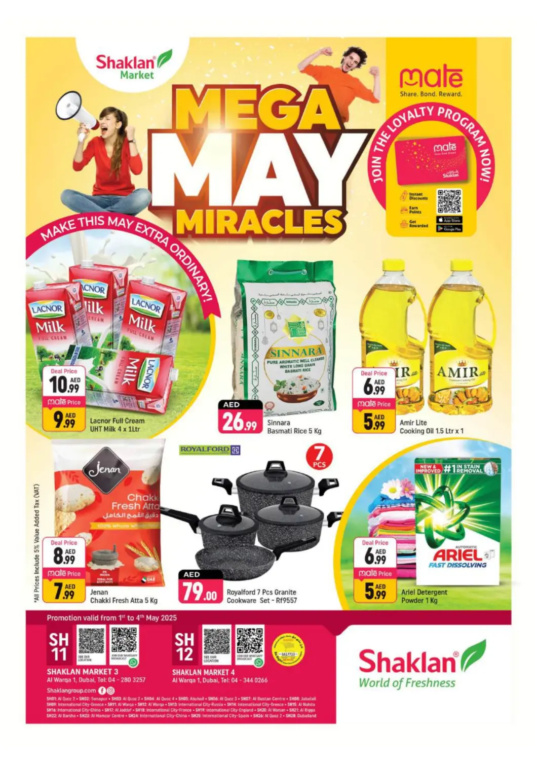 UAE - Dubai Shaklan  offers in D4D Online. Al Warqa 1 , Dubai. . Till 4th May