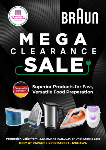 Mega Clearance Sale @ Izghawa