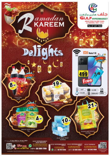 UAE - Ras al Khaimah Gulf Hypermarket LLC offers in D4D Online. Ramadan Kareem. . Till 18th April