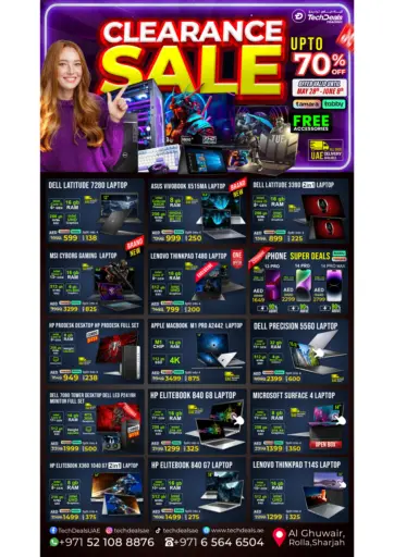TechDelas Electronics Trading - Clearnce Sale in UAE Offers - United Arab Emirates Clearnce Sale