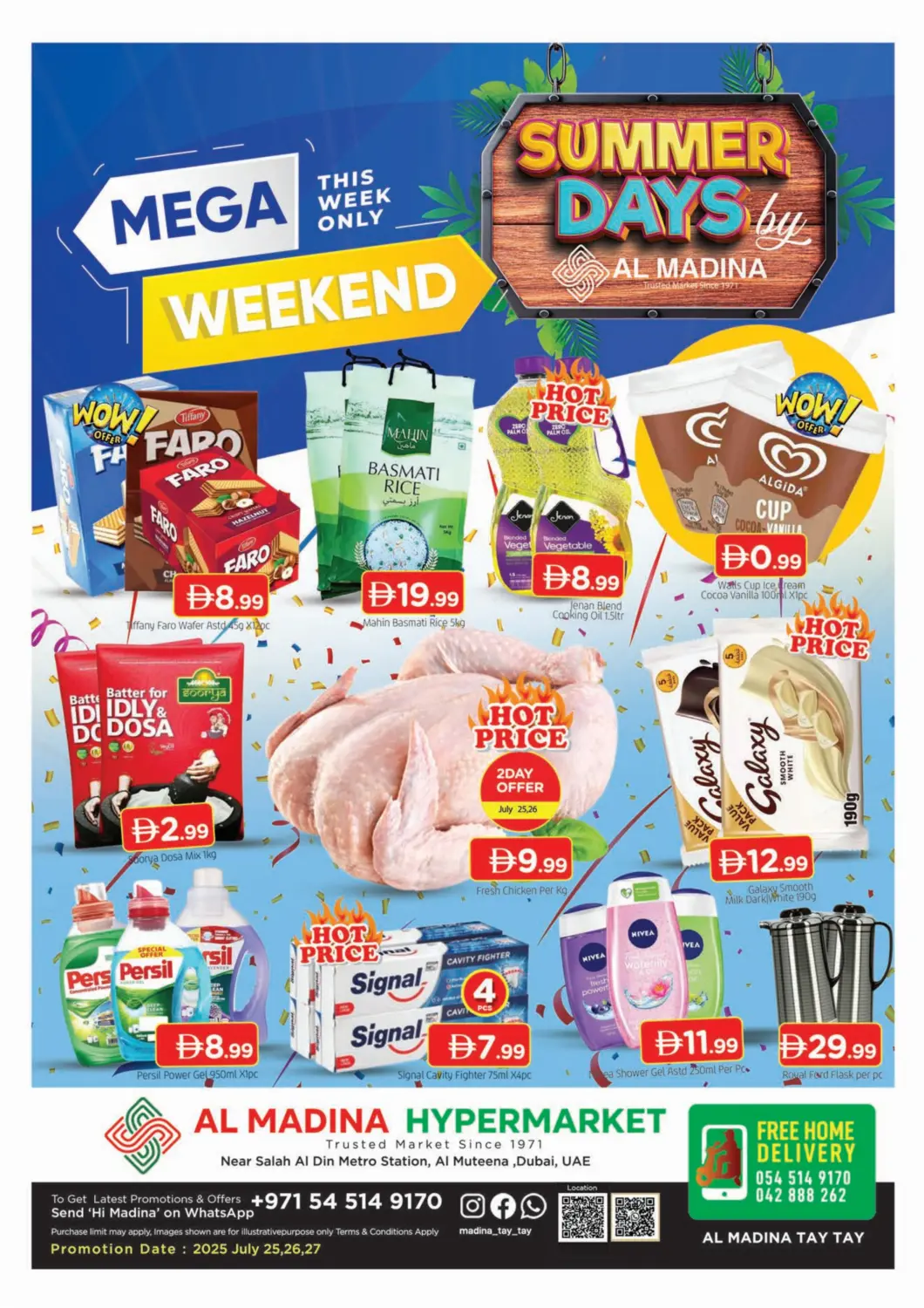UAE - Dubai AL MADINA (Dubai) offers in D4D Online. Al Madina Muteena. . Till 27th July