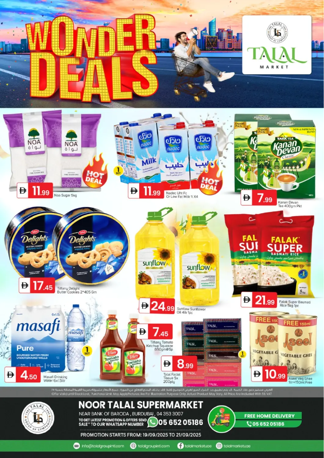 UAE - Dubai TALAL MARKET offers in D4D Online. Noor Talal, Burdubai. . Till 21st September