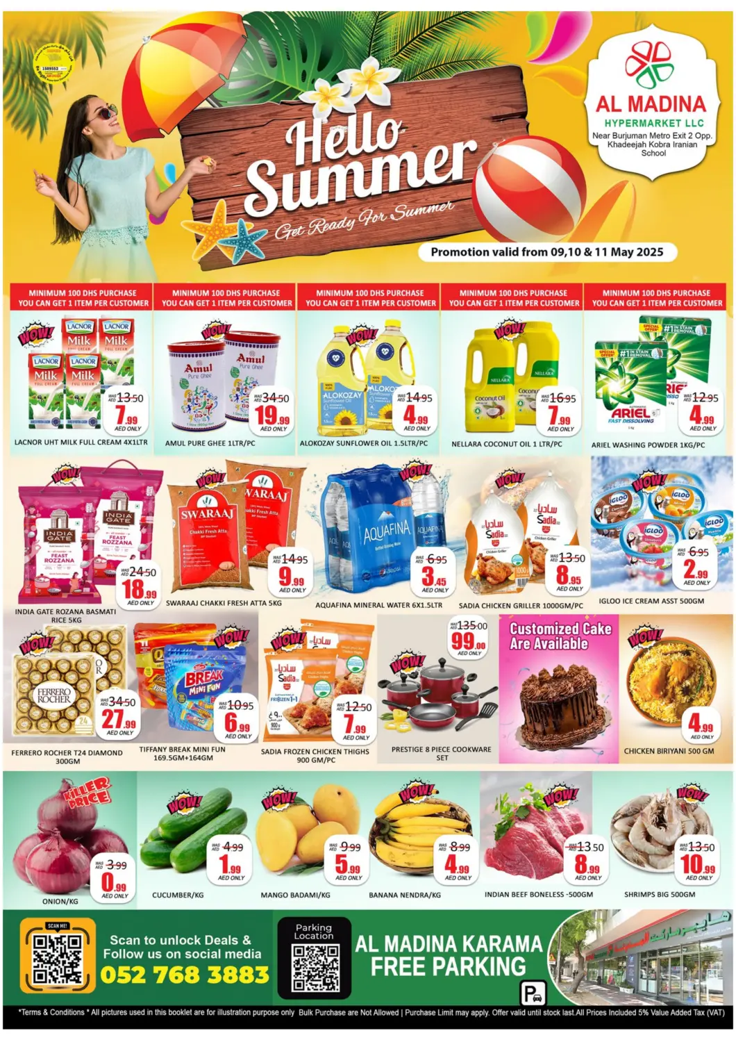 UAE - Dubai Al Madina  offers in D4D Online. Karama, Dubai. . Till 11th May