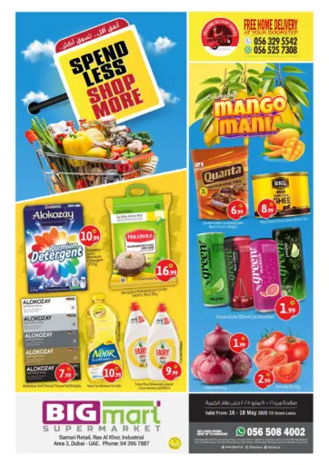 BIGmart - Ras Al Khor, Dubai in UAE Offers - United Arab Emirates Ras Al Khor, Dubai