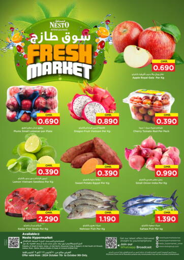 Oman - Muscat Nesto Hyper Market   offers in D4D Online. Fresh Market. . Till 9th October