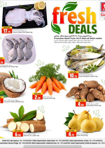 Qatar - Doha Safari Hypermarket offers in D4D Online. Fresh Deals. . Only On 3rd November