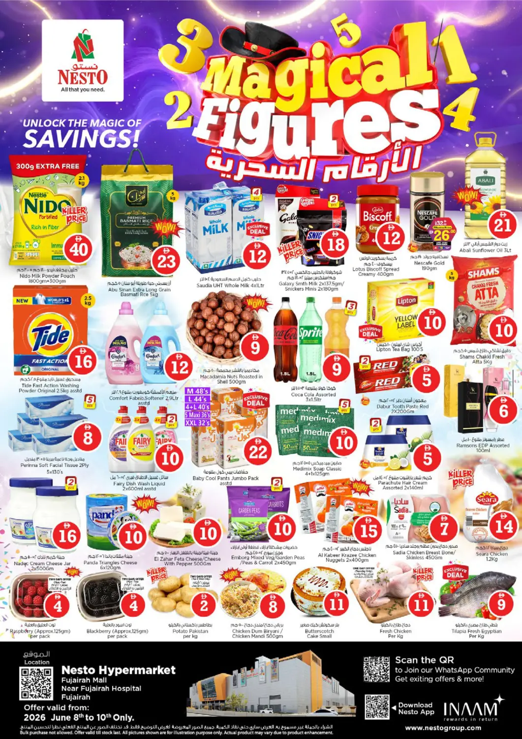 UAE - Fujairah Nesto Hypermarket offers in D4D Online. Fujairah Mall- Fujairah. . Till 10th June