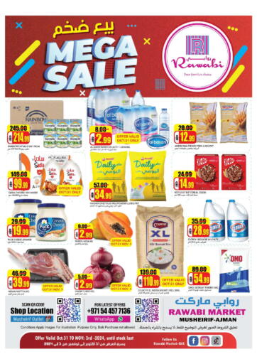 UAE - Sharjah / Ajman Rawabi Market Ajman offers in D4D Online. Mega Deal. . Till 3rd November