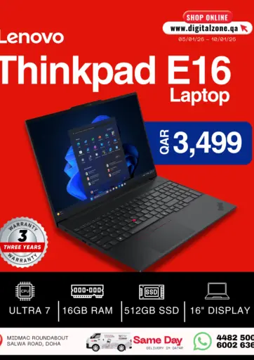 Lenovo Thinkpad E16 Laptop