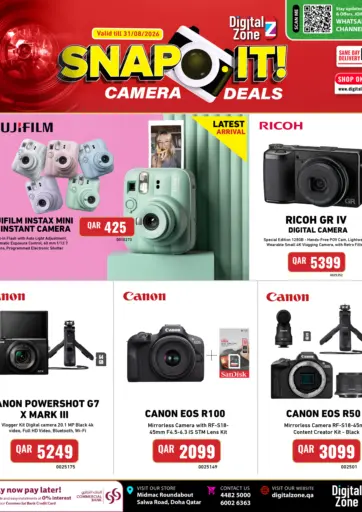 Snap It! Camera Deals
