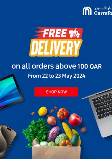 Qatar - Al Wakra Carrefour offers in D4D Online. Free Delivery. . Till 23rd May
