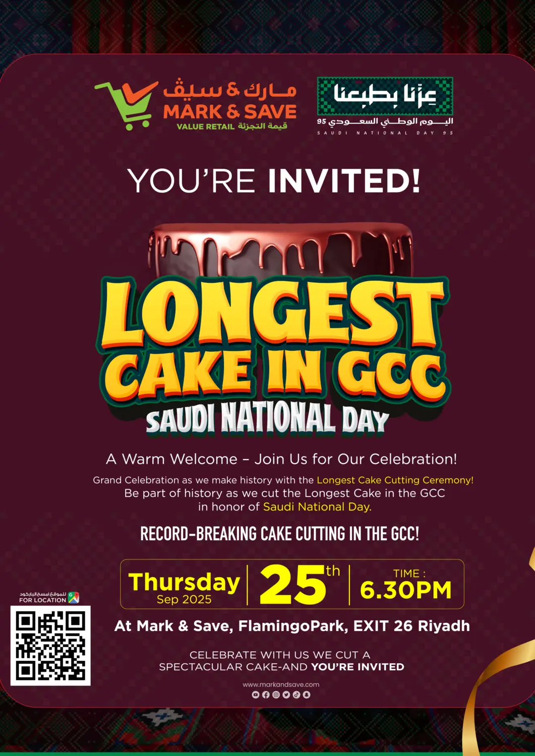 KSA, Saudi Arabia, Saudi - Riyadh Mark & Save offers in D4D Online. Saudi National Day. . Till 25th September