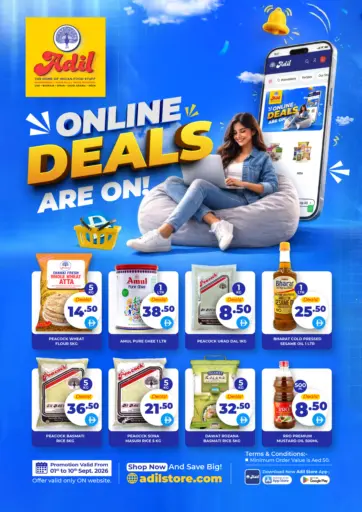 Online Deals Are On !