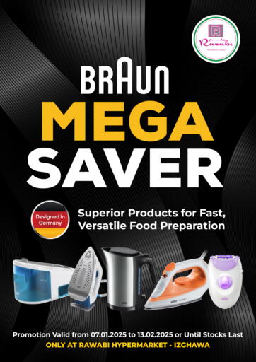 Braun Mega Saver