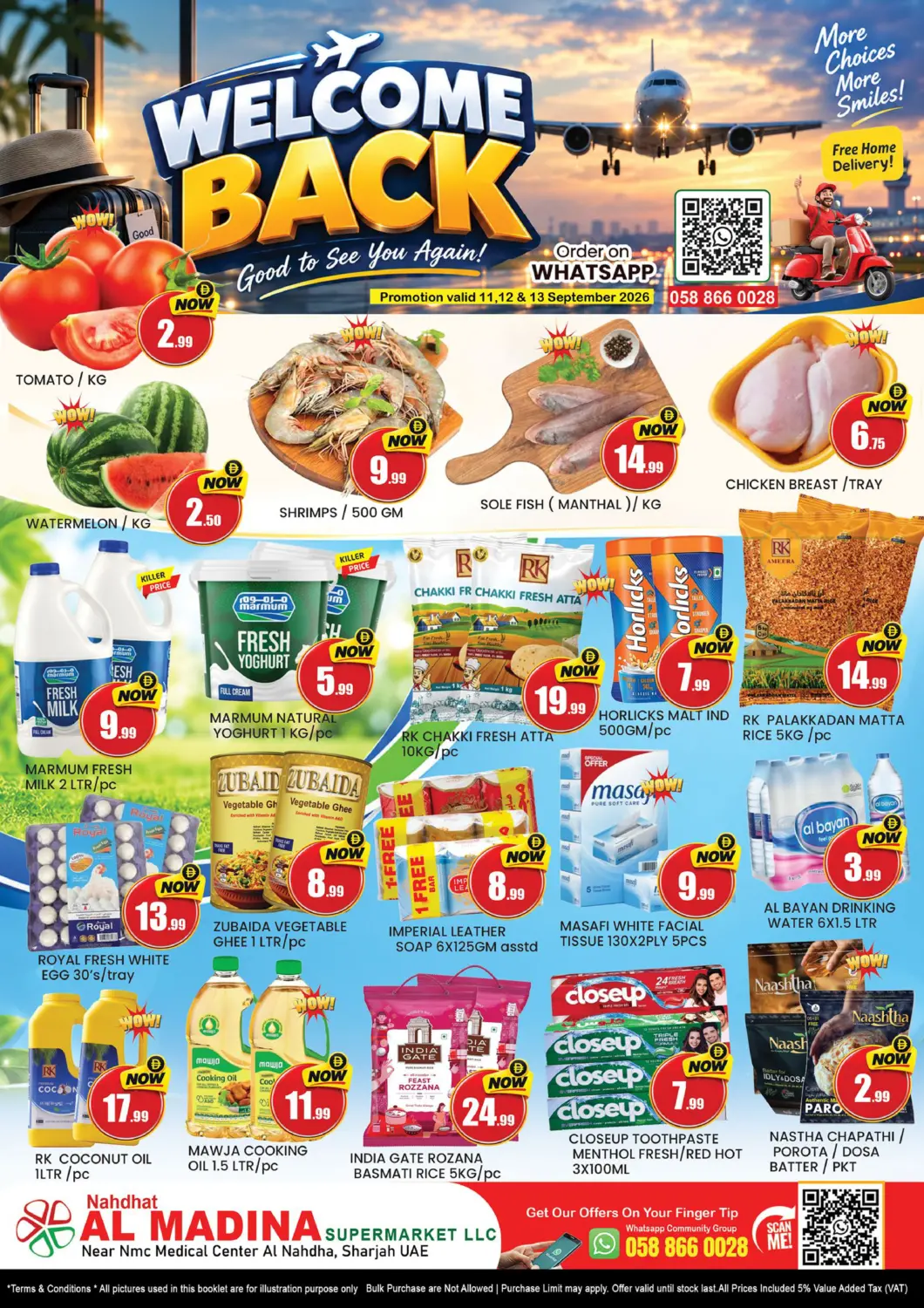 UAE - Sharjah / Ajman Al Madina  offers in D4D Online. Nahdath Al  Madina -Sharjah. . Till 13th September