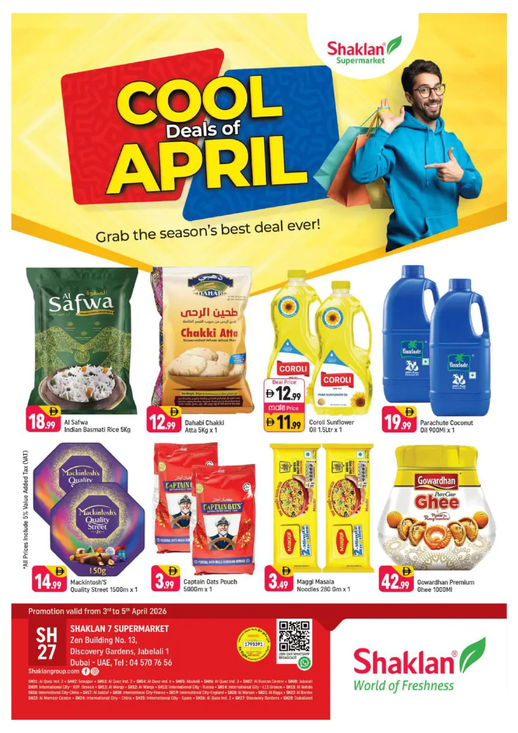 UAE - Dubai Shaklan  offers in D4D Online. Zen 4, 13 - Jebel Ali Village. . Till 5th April