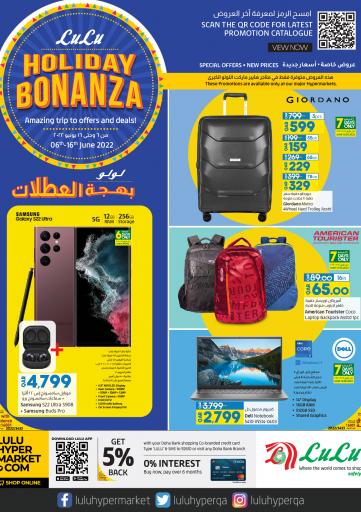 Qatar - Doha LuLu Hypermarket offers in D4D Online. Holiday Bonanza. . Till 16th June