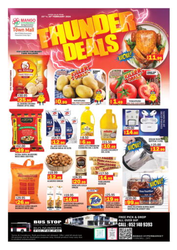 UAE - Dubai Mango Hypermarket LLC offers in D4D Online. Town Mall -Dip 2. . Till 25th February