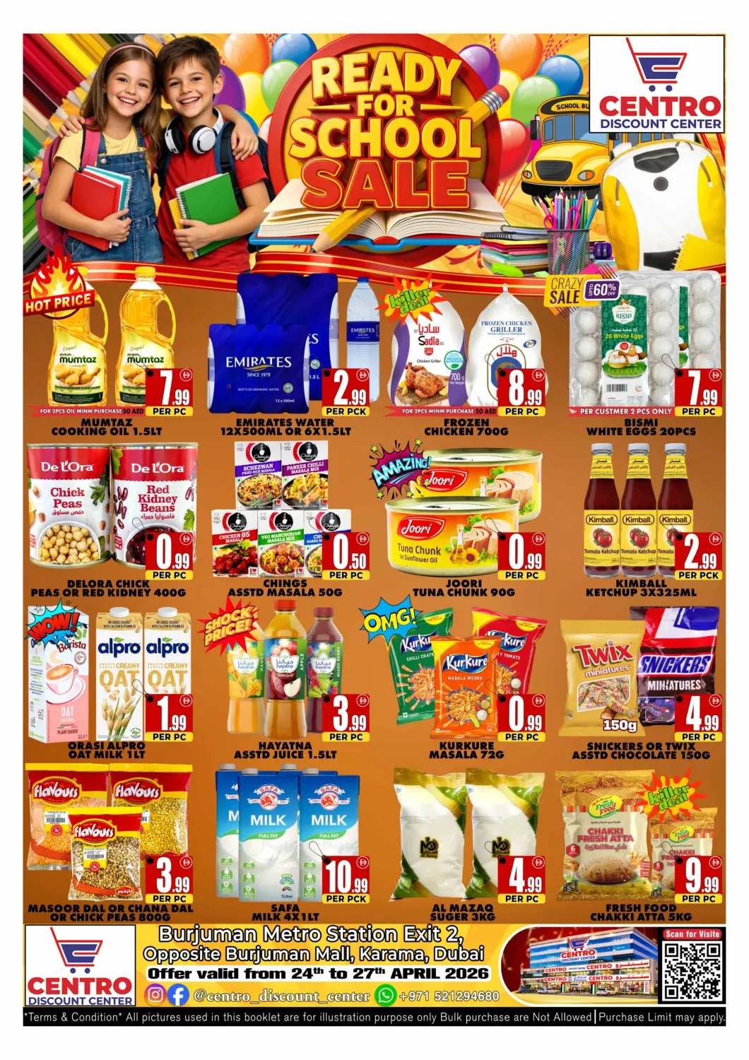 UAE - Dubai Centro Discount Center offers in D4D Online. Burjuman - Dubai. . Till 27th April