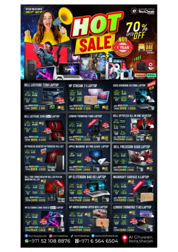 TechDeals Electronics Trading - Hot Sale in UAE Offers - United Arab Emirates Hot Sale