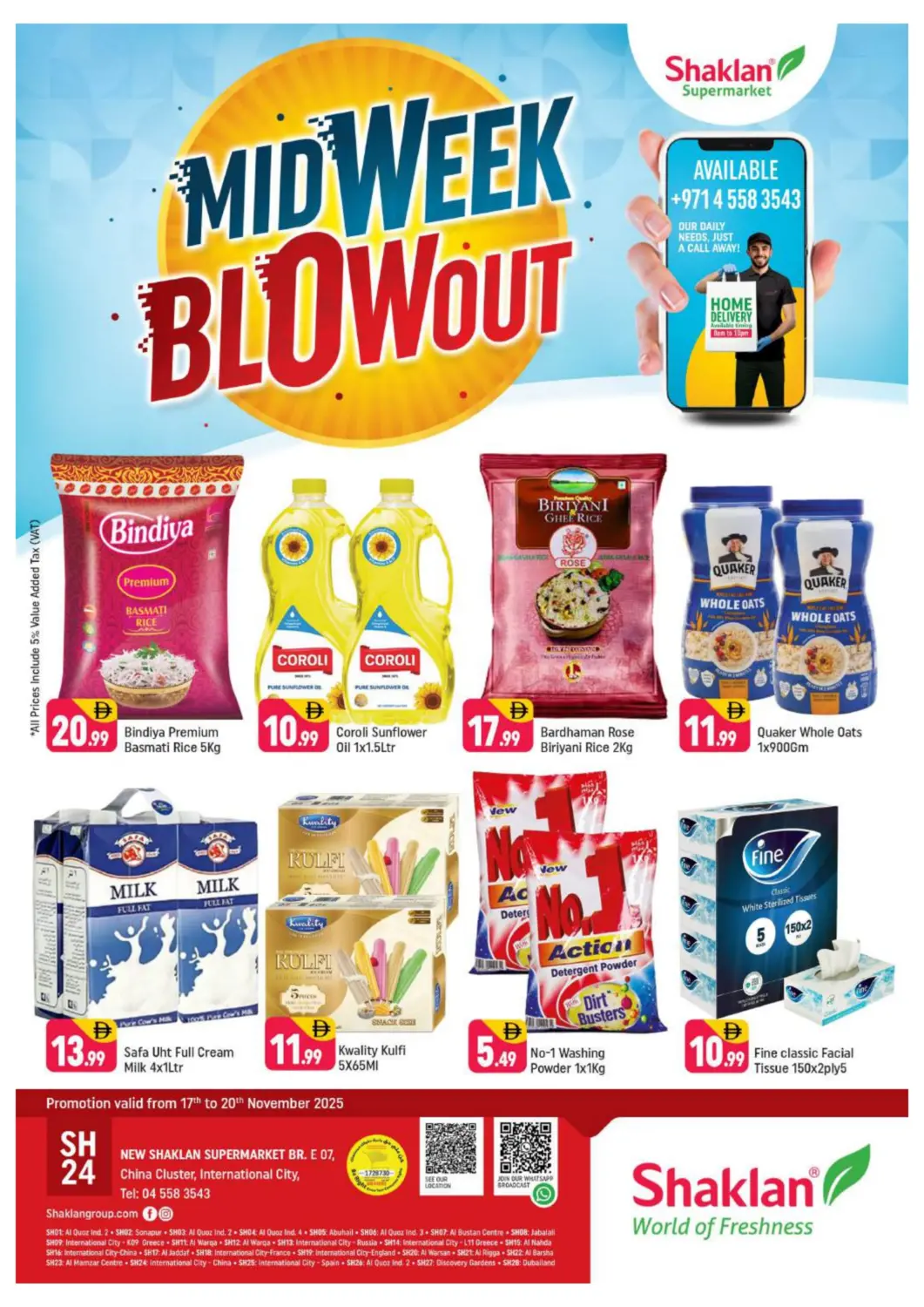 UAE - Dubai Shaklan  offers in D4D Online. E-07,China Cluster,IC,Dubai. . Till 20th November