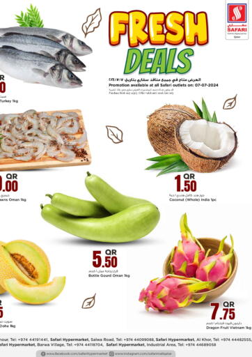 Qatar - Doha Safari Hypermarket offers in D4D Online. Fresh Deals. . Only On 7th July