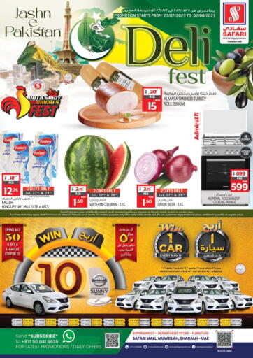 UAE - Sharjah / Ajman Safari Hypermarket  offers in D4D Online. Deli Fest. . Till 2nd August