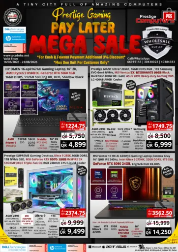 Pay Later Mega Sale Gaming