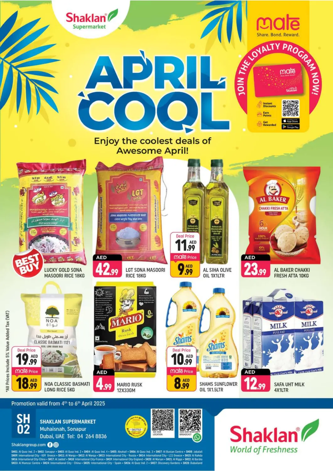UAE - Dubai Shaklan  offers in D4D Online. Muhaisna - 2, (Sonapur). . Till 6th April