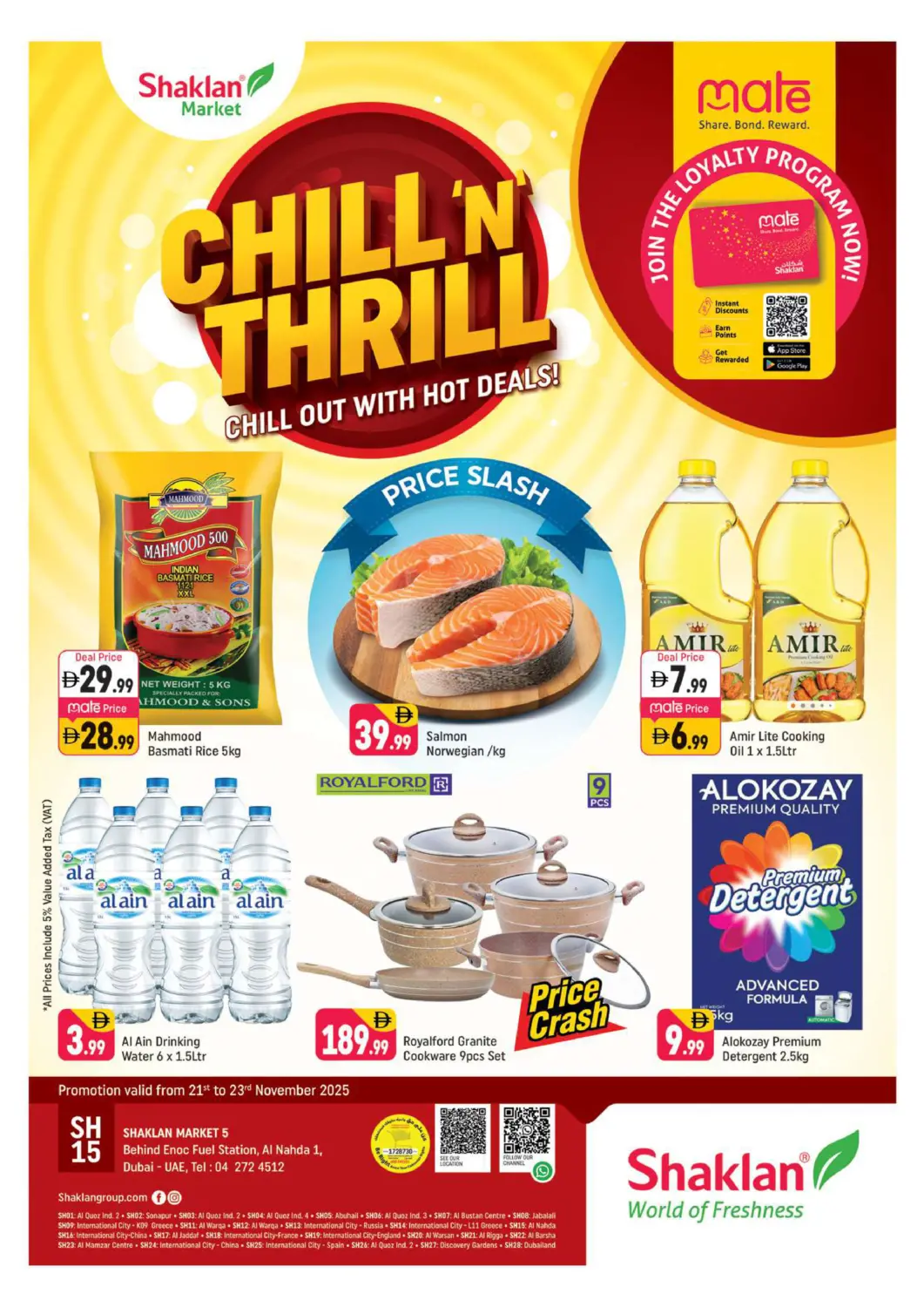 UAE - Dubai Shaklan  offers in D4D Online. Al Nahda 1- Dubai. . Till 23rd November