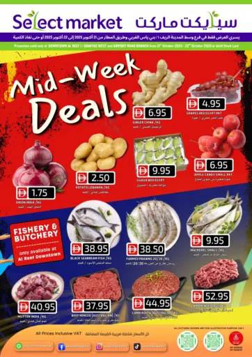 Select Market - Al Reef Downtown, Baniyas West And Airport Road in UAE Offers - United Arab Emirates Al Reef Downtown, Baniyas West And Airport Road