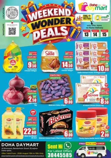 Weekend Wonder Deals