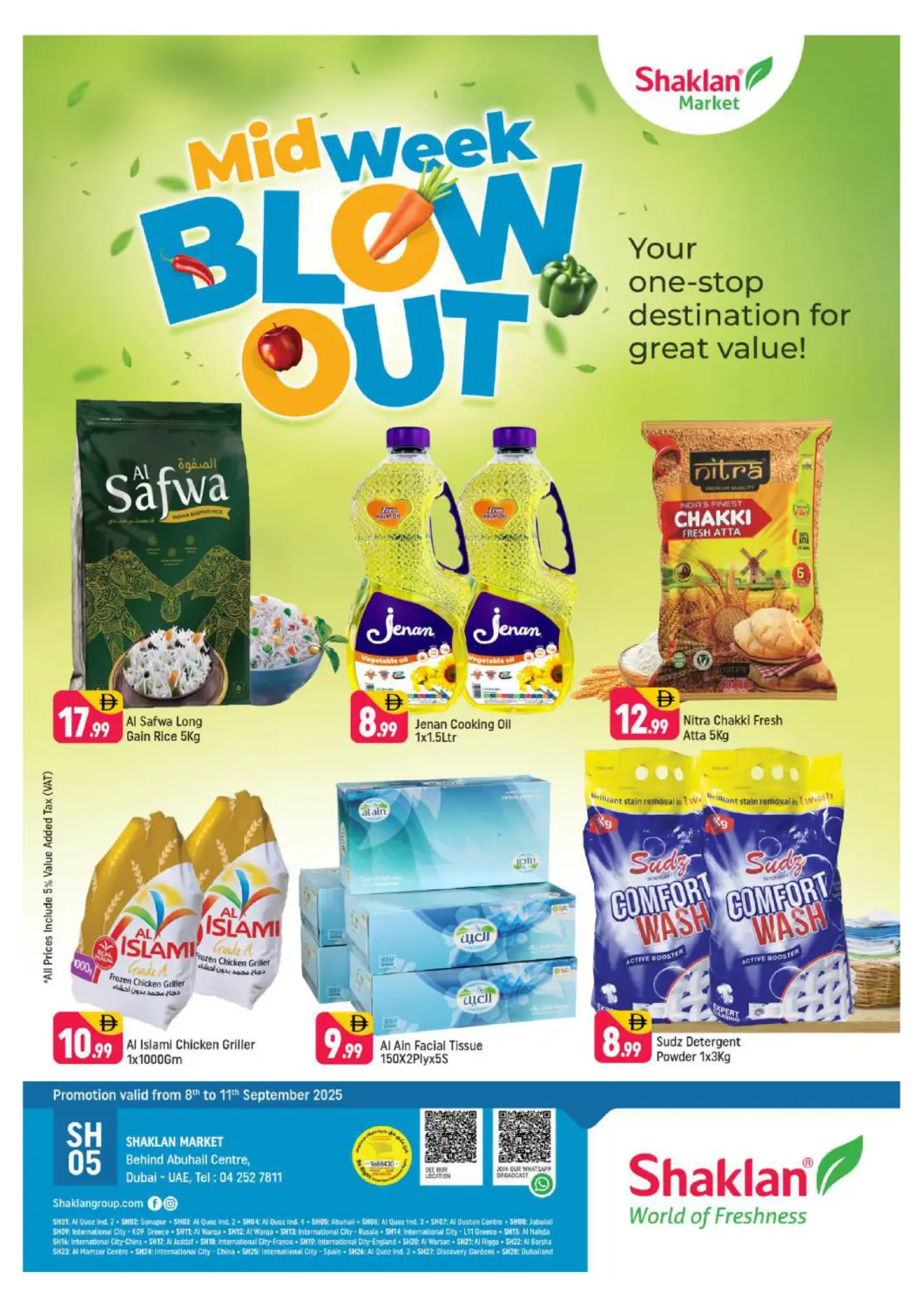 UAE - Dubai Shaklan  offers in D4D Online. Behind Abuhail Centre, Dubai. . Till 11th September