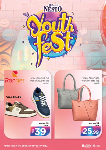 UAE - Sharjah / Ajman Nesto Hypermarket offers in D4D Online. Youth Fest. . Till 19th July
