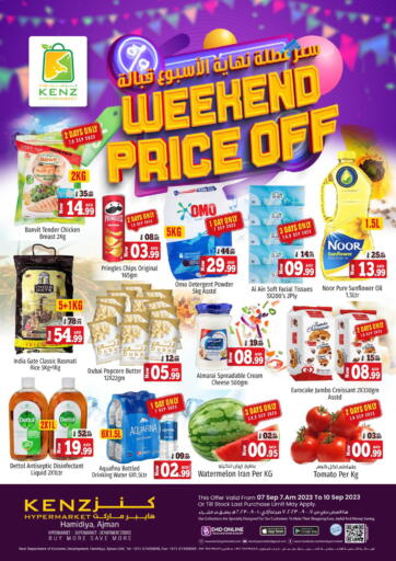 UAE - Sharjah / Ajman Kenz Hypermarket offers in D4D Online. Weekend Price Off. . Till 10th September
