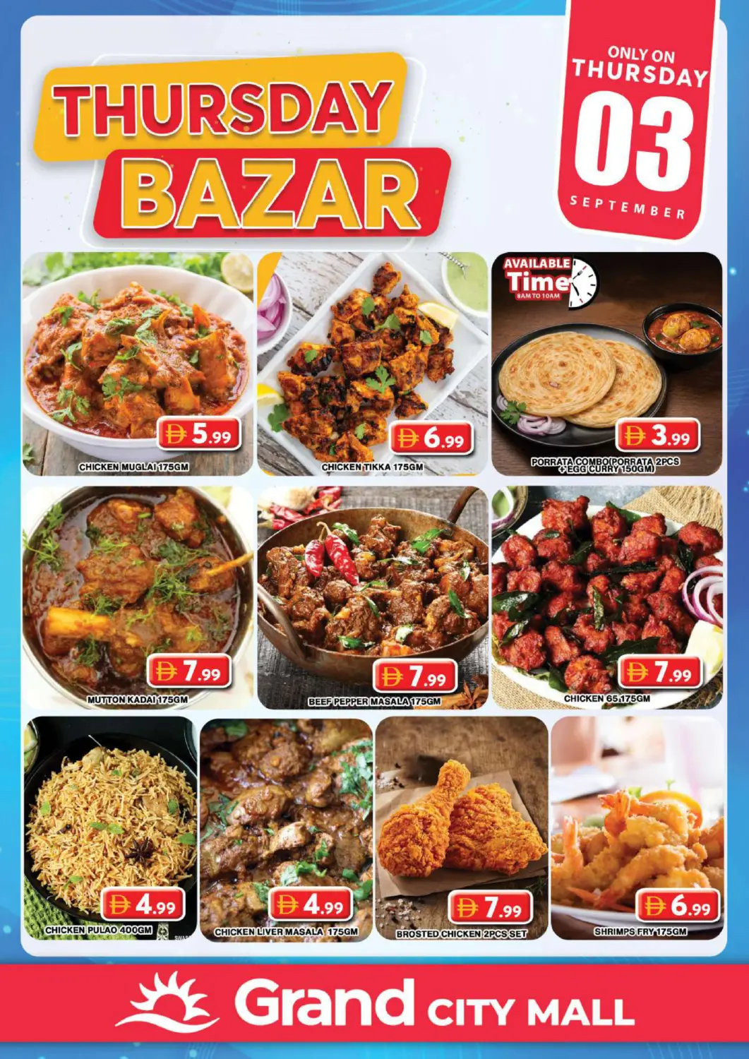 UAE - Dubai Grand Hyper Market offers in D4D Online. Grand City Mall -Dubai. . Only On 3rd September