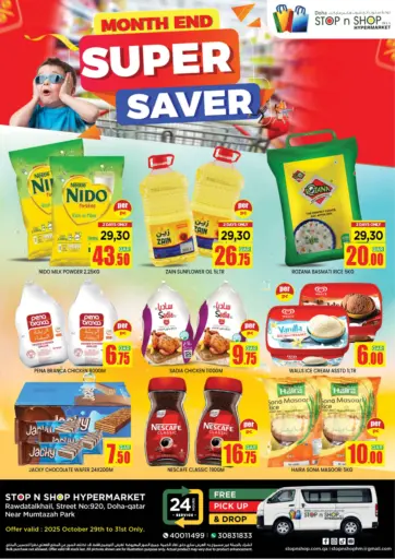 Doha Stop n Shop Hypermarket - Month End Super Saver in Qatar Offers - Qatar Month End Super Saver
