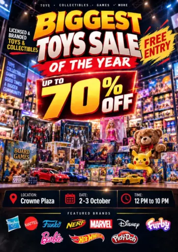 Biggest Toys Sale Of The Year