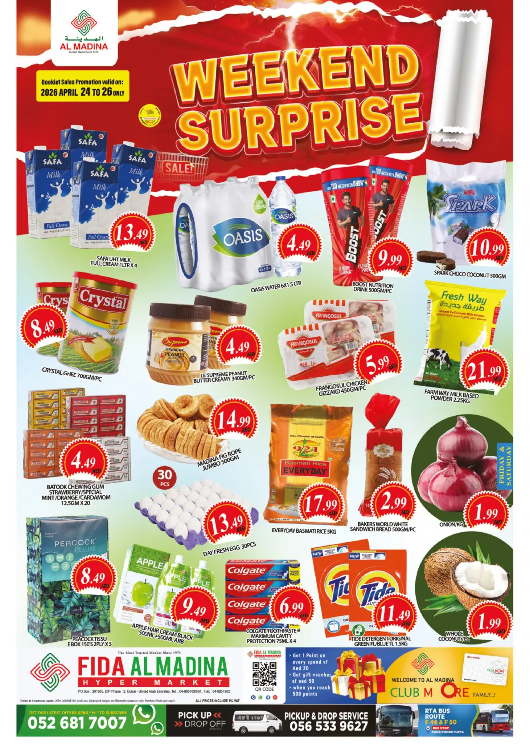 UAE - Dubai AL MADINA (Dubai) offers in D4D Online. Fida Al Madina -DIP 2. . Till 26th April