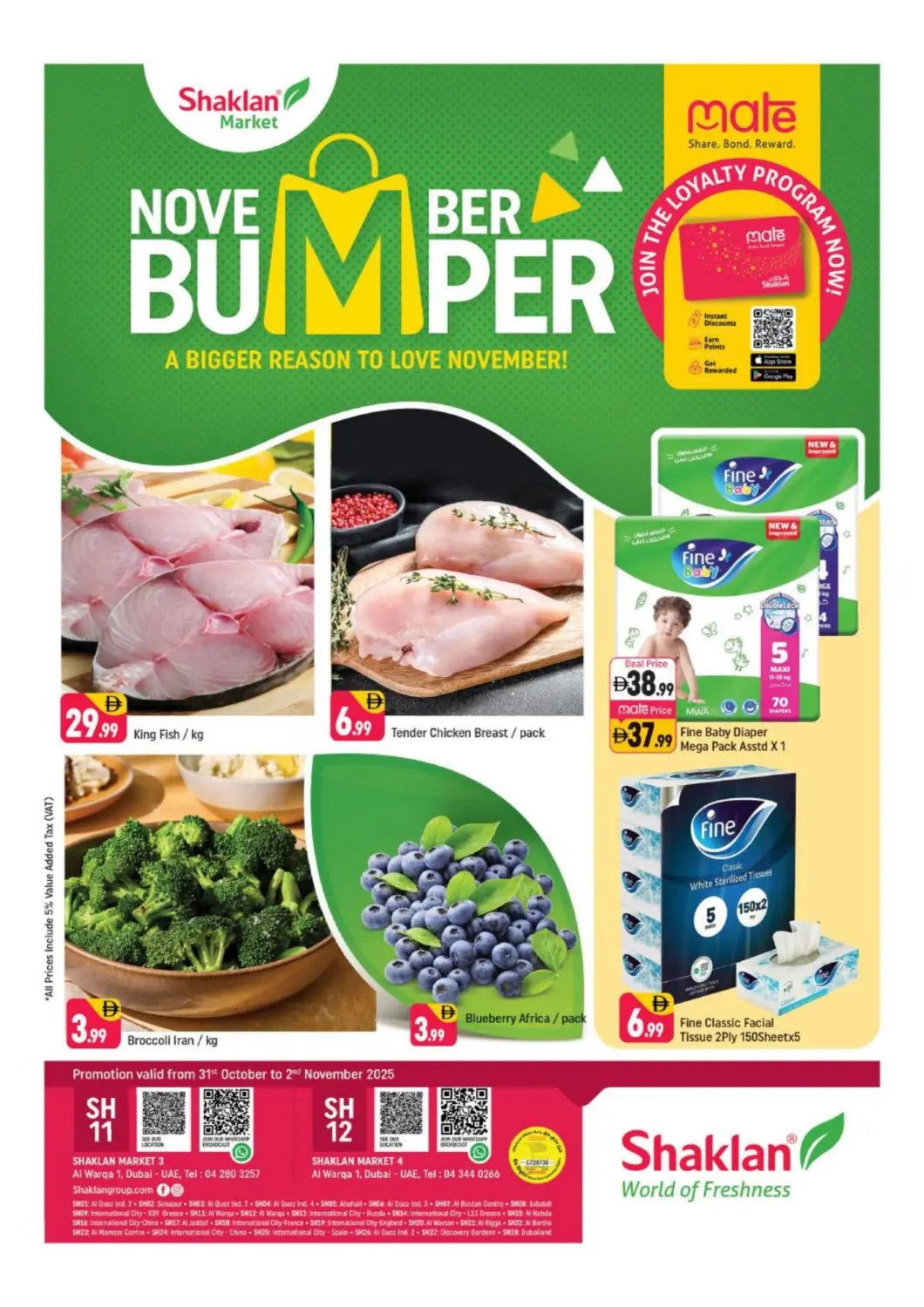 UAE - Dubai Shaklan  offers in D4D Online. Al Warqa 1 , Dubai. . Till 2nd November