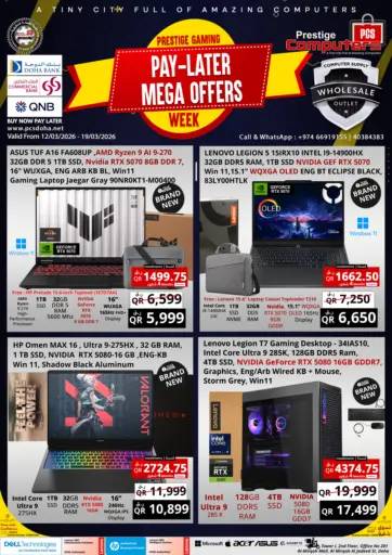 Pay - Later Mega Offers